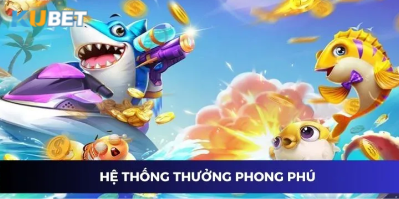 Phần thưởng cực khủng trong game Bắn cá Lôi Thần